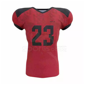 Uniforme de Fútbol Americano Transpirable de Poliéster, Nuevo Estilo, Servicio OEM, Diseño Personalizado para Mujer, Superventas - Product Image 2