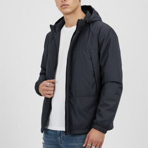 Wholesale Custom <b>Windbreak</b> fishing wear Waterproof Rain Breathable Quilted Snow Mens <b>Windbreaker</b> Jackets windproof hiking - Product Image 2