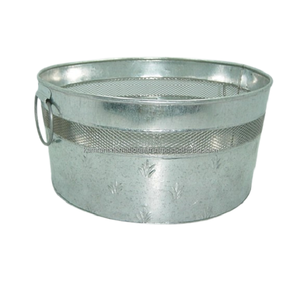 Ensemble de deux pièces de jardinières de conception de luxe en métal de qualité supérieure pour accessoires de plantes florales de jardin et de Restaurant - Product Image 2