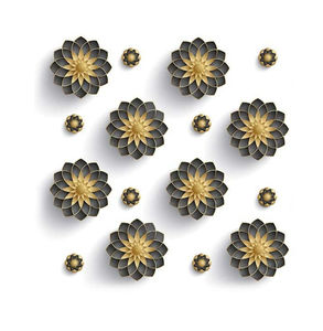 Carreaux muraux en céramique métallique brillant de style classique moderne 200x300 mm, design d'élévation, intérieur d'hôtel, isolation thermique - Product Image 3