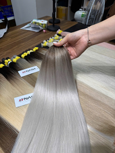 Extensions de cheveux humains vierges non traités 100 % naturels, lisses, double trame, best-seller NASA HAIR NSH-DN - Product Image 2