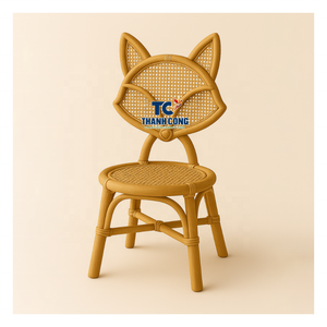 Sturdy Modern BABY RATTAN SILLA Emparejado Elegante RATTAN KIDS SILLA Eco-Friendly Hecho a mano Hogar Dormitorio Muebles para vendedores B2B - Product Image 1