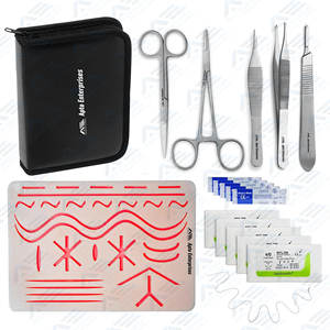 Medical Education Students Human <b>Care</b> Simulation <b>Skin</b> Suture Pad Suture Practice <b>Kit</b> For Medical Students - Product Image 1