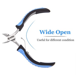 Pince à ongles à cuticules en acier inoxydable avec logo personnalisé pour enlever la peau morte pour la manucure et l'art des ongles Tondeuse de qualité supérieure - Product Image 3