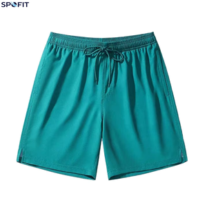SPOFIT Bañador de Secado Rápido para Hombre, Pantalones Cortos de Playa con Cordón en la Cintura Elástica y Bolsillos, Ropa Deportiva Ligera Informal - Product Image 1
