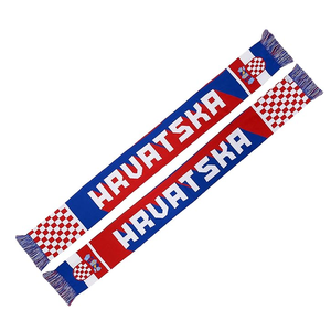 Écharpe de supporter de football personnalisée en polyester tricoté jacquard double face pour adultes et enfants, idéale pour l'automne et les équipes sportives – Fournisseur fabricant - Product Image 1