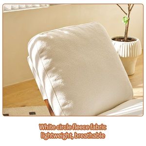 Fauteuil à bascule confortable de haute qualité avec structure en bois massif et revêtement décoratif pour plusieurs ambiances, idéal pour le salon - Product Image 6