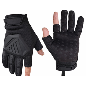 Guantes Tácticos de Medio Dedo para Hombre, Resistentes a Pinchazos, Multiusos, con Múltiples Capas de Costuras y Diseño Antideslizante - Product Image 4