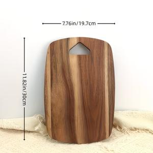 Elegante Tabla de Cortar con Bordes Curvos Lisos, Mango de Fácil Agarre, Superficie Apta para Cuchillos, Ideal para Cortar, Servir y Exhibir - Product Image 5