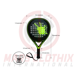 Raqueta de Tenis de Playa Profesional, Nuevo Modelo, Alto Rendimiento, Ligera, de Fibra de Carbono - Product Image 2