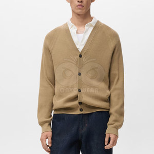 Men's Fashion <b>Cardigan</b> <b>Sweater</b> Classic Knit Design Button Front Long Sleeve Warm Lightweight Casual Wear For Men - Product Image 2