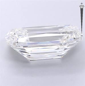 Diamante Cultivado en Laboratorio con Certificación IGI, 4.33 CT, Corte Ashoka, Color F, Claridad VVS2, CVD LG 704584450, ROYAL GEMS SUPER Jewelry Makin - Product Image 2