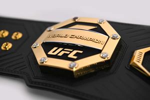 Cinturón de Campeonato UFC Legacy, Cinturón de Título Personalizado con Logotipo y Diseño de Marca, Placas de Aleación de Cobre y Latón de 3 mm de Grosor - Product Image 3
