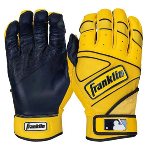 Custom Logo Design Adult Men'<b>s</b> Genuine Leather Baseball/Softball Batting Gloves Short Cuff Player Training Ambidextrous <b>Hook</b> - Product Image 1