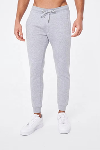Sweat-shirt à capuche gris pour homme, manches longues, couleur unie, décontracté, avec cordon de serrage, poches latérales, coupe classique, coton mi-lourd - Product Image 3