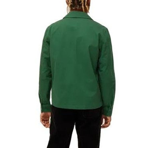 <b>Men</b> Winter Casual Canvas Jacket Front Logo Quick Dry Eco-Friendly Durable Fabric Travel Outdoor Use Daily Activities Customized - Product Image 4