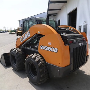 รถตักล้อยางดีเซล CASE SV280B ขับเคลื่อน 4 ล้อ พร้อมบุ้งกี๋หน้า สำหรับงานก่อสร้างและงานเกษตร - Product Image 4