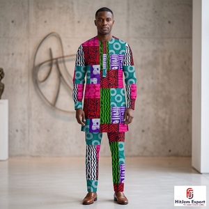 Premium Custom African Wax Print Cotton Fabric Ankara Kitenge Logo Printing OEM ODM Textile Manufacturer Custom Production - Product Image 6