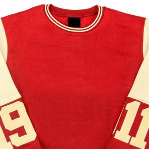 Sudaderas universitarias de cuello redondo personalizadas de alta calidad al por mayor logotipos personalizados de hermandad para unisex - Product Image 2