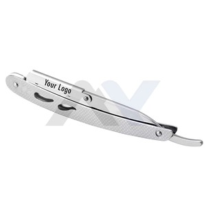 Navajas de Barbero Profesionales de Acero Inoxidable con Funda de Cuero, Marca OEM, Proveedor Mayorista, Mejor Precio - Product Image 2