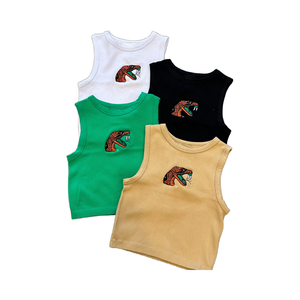 Florida A & M University Team Tank Tops XS Gym and Yoga Sport Tank Tops con tela bordada FAMU HBC FMAU Tank Top - Product Image 1