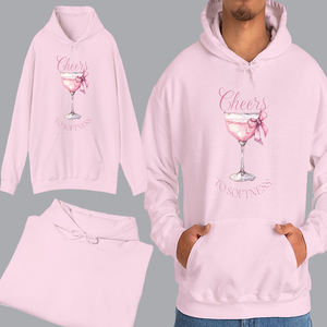 เสื้อฮู้ดดี้พิมพ์ลายแบบ DTG สไตล์สตรีทแวร์สำหรับทุกเพศทุกวัย ผลิตตามสั่ง (OEM) และเสื้อฮู้ดดี้ทรงหลวมแบบสวมใส่สบายสำหรับฤดูหนาว ไซส์พลัส ไหล่ตก - Product Image 4