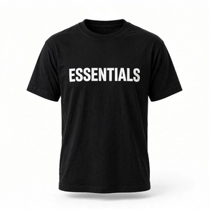 T-shirt tricoté imprimé pour homme, manches courtes, col rond, 100 % coton, design personnalisé, respirant, anti-plis, écologique, coupe classique – Grande Vente - Product Image 1