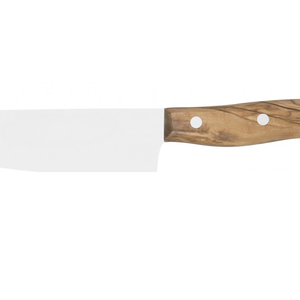 Couteaux de chef professionnels avec manche en bois naturel et trois rivets métalliques pour la découpe des légumes et la préparation quotidienne des repas - Product Image 4