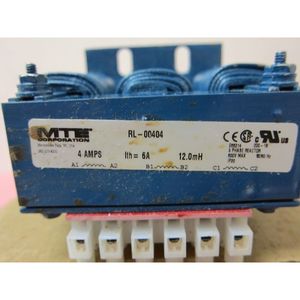 Réacteur biphasé MTE RL-00404, 4 ampères, 12 mH - Équipements et pièces semi-conductrices d'occasion fiables à l'échelle mondiale - Product Image 6