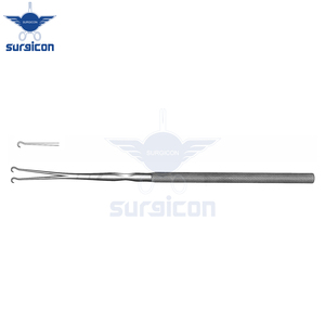 Gancho para Piel Barsky de 15 cm (6 Pulgadas) y 3 mm, Retractor Quirúrgico de Acero Inoxidable, Instrumento Médico para Cirugía Plástica Reconstructiva - Product Image 5