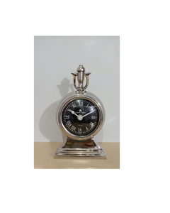 Horloge de table en métal doré de luxe pour décoration intérieure de bureau de qualité supérieure article cadeau élégant pour décoration intérieure - Product Image 2