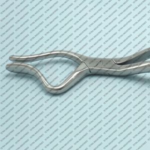 Forceps de désimpaction maxillaire Rowe de haute qualité, droit, manuel, en acier inoxydable, instrument de chirurgie orale maxillo-faciale certifié CE - Product Image 4