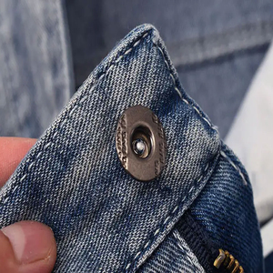 Custom Buttons and Tags <b>Men</b> Denim Shorts High End Brand Denim Shorts OEM OEM Private Label Apparel <b>Men</b> Denim Shorts Front - Product Image 4