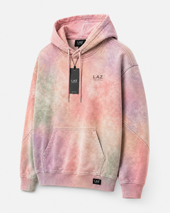 Sweat-shirts à capuche en molleton délavé de qualité supérieure pour hommes, style streetwear uni, 100 % coton, séchage rapide, respirant, couleurs personnalisables - Product Image 3