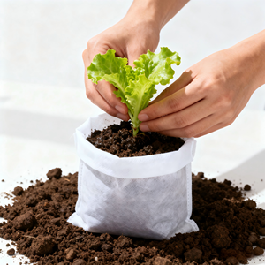 Sacs <span class=keywords><strong>de</strong></span> culture biodégradables en tissu non tissé PE <span class=keywords><strong>de</strong></span> 10 gallons, respirants, durables et économiseurs d'eau pour la maison, le jardin et la pépinière - Product Image 4