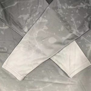 Camiseta de Manga Larga con Cuello en V para Hombre, Sublimación Digital, Ropa Casual, Moderna, Servicio OEM, 100% Poliéster, Secado Rápido - Product Image 4