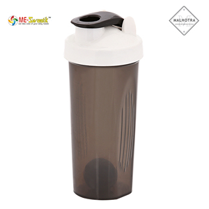Plastic <b>Shaker</b> <b>Bottle</b> Drinkware with Ball Mixer Flip Lid Portable Protein Shake Cup for Fitness Travel - Product Image 5