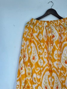 100% cotton Party Wear <b>Skirt</b> Gift For Her Jaipuri Hand block Printed Long <b>Skirt</b> - Product Image 3