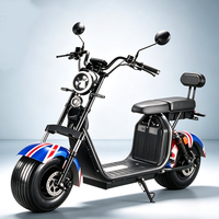 Fabricant chinois, vente en gros de moto électrique pour adultes de 1500 W, scooter à deux roues, longue portée