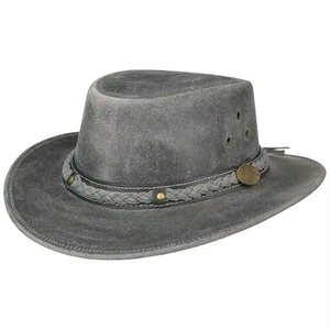 Sombreros de Vaquero de Cuero 100% de la Mejor Calidad - Opciones Personalizables, Alta Calidad, Uso en las Cuatro Estaciones, Precio de Fábrica del Mejor Fabricante - Product Image 1