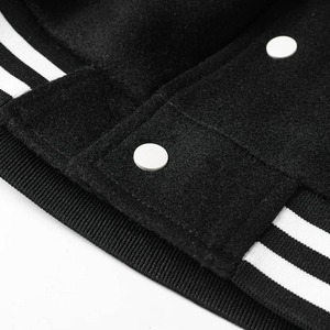 แจ็คเก็ตเบสบอลวินเทจปักลายเชนิลล์แบบ Letterman Varsity สำหรับผู้ชาย รับทำโลโก้ OEM ตามสั่ง - Product Image 5