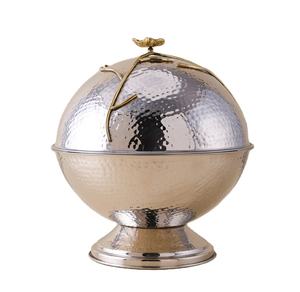 Nouvelle casserole en métal martelé Design Hotpot élégant chauffe-plats Buffet marmite pour les maisons fêtes hôtels mariage Villas utilisation - Product Image 1