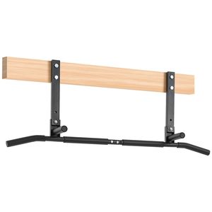 Barra de dominadas para techo de gimnasio en casa, 42 cm de ancho, con múltiples agarres, montaje en viga, equipo de entrenamiento multifunción - Product Image 3