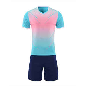 Slim Fit Soccer Uniforms Professional Football Jerseys OEM Supplier - Product Image 1