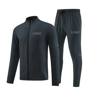 Custom Jogging Suits Gym Polyester Jackets Sport Two Piece <b>Pants</b> Set Jogger Men Tracksuit Sweatsuit New Arrival Jogging Suits - Product Image 4