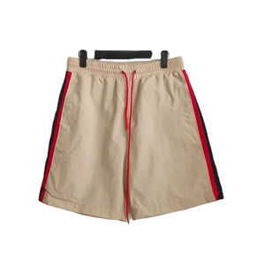 Nouvel ensemble coupe-vent court deux pièces tendance 2026 en nylon et polyester pour homme, style streetwear, avec logo personnalisé - Product Image 3