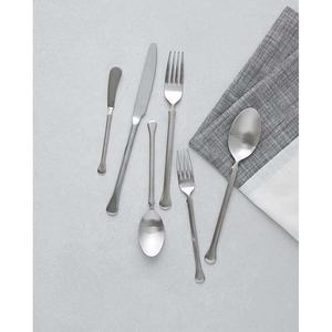 Portugal Design Long ensemble de couverts décoratifs en acier inoxydable couverts vaisselle avec poignée en métal élégante pour l'utilisation de pâtes de cuisine - Product Image 1