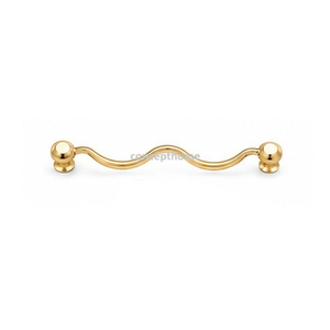 Brass Adjustable Furniture Handle and Cabinet <b>Knob</b> with Contemporary Design <b>for</b> Home Bar and <b>Dresser</b>-Durable Metal Hardware - Product Image 4
