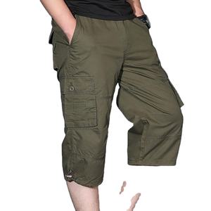 Cargo 3 quarts bas quantité minimale de commande exclusif nouvelle mode coton premium qualité prix bon marché OEM Service toile sergé pantalon exportation pantalons de survêtement - Product Image 5