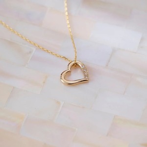 Premium Design 0.50CT Lab Grown Diamond Heart Shape Cut <b>Pendant</b> Necklace for Women's Anniversary Wedding Party 14K <b>Solid</b> <b>Gold</b> - Product Image 2